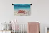 MuchoWow® Wandteppich Wandbehang Meer - Aquarell - Seestern Produktbild-Vorschau 2