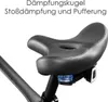 MidGard Fahrrad Sattel atmungsaktiv mit extra breiten und Produktbild-Vorschau 7