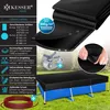 KESSER® Solar Poolabdeckung Pool Abdeckplane mit Stahlseil Produktbild-Vorschau 2