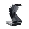 A black wireless charging stand is shown against a white background. Náhled obrázku produktu