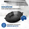 Kohlefilter passend wie AEG 902979361/0 Typ48 AMC037 236mmØ Produktbild-Vorschau 2