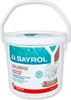 A white bucket of pool cleaning product. Produktbild-Vorschau