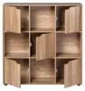 CALICOSY - Meuble 9 cases avec 5 portesReproduction bois Voir les images du produit 5