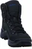 A black hiking boot is shown against a white background. Produktbild-Vorschau
