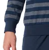 Schiesser - Basic - Pyjama (maat 48, nachtblauw) Productafbeelding-voorbeeld 4