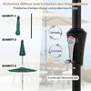 Ombrellone COSTWAY φ 300 cm, ombrellone da giardino con 8 Anteprima dell’immagine prodotto 6