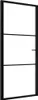 vidaXL Innentür ESG Glas und Aluminium 102,5x201,5 cm Produktbild-Vorschau 4