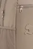 A close-up view of a brown backpack. Anteprima dell’immagine prodotto