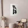 Posterpapier Poster - Painful Sitting 40x60 cm Streetart Produktbild-Vorschau 2