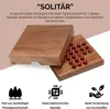 Solitär Gr. L mit roten Steckern – Solitaire – Denkspiel Produktbild-Vorschau 9