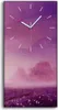 Wanduhr Bürouhr Leinwand Bild Geräuschlos 30x60 Kunst Produktbild-Vorschau 1