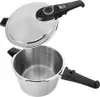 A pressure cooker with its lid open, shown against a white background. Podgląd zdjęcia produktu