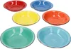 6er Set Colour Power Capri Suppenteller Retro-Stil Ø 21 cm Produktbild-Vorschau 2