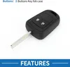 Coque De Clé À 2 Boutons Pour Télécommande D'Entrée Sans Voir les images du produit 4