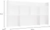 Dostawka do biurka 130 cm CULLMAN - biała Podgląd zdjęcia produktu 5