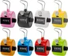Tebery 8 Stück Farbe Hand Tally Zähler 4 Ziffern Produktbild-Vorschau 1