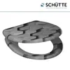 SCHÜTTE WC Sitz GREY HEXAGONS, Duroplast Toilettensitz mit Produktbild-Vorschau 3