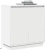 "Winterschlussverkauf " LED-Sideboard mit Regal Weiß Produktbild-Vorschau 1