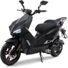 Motorroller 50 ccm Burnout BAD s Mattschwarz 45 km/h Produktbild-Vorschau 1