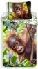 Kinder Bettwäsche Wendemotiv Orang-Utan Affe Baum Wald Produktbild-Vorschau 2