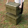 Klappbare Campingbox mit Deckel Grün 42L NCB4003 NILS CAMP Produktbild-Vorschau 13