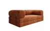 3-Sitzer Oscar Sofa mit Bettfunktion Terracotta Produktbild-Vorschau 1