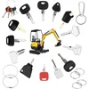 Sleutelset graafmachine - Sleutelhanger - 20-delig - Productafbeelding-voorbeeld 1