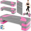STEP do ćwiczeń fitness AEROBIKU 3 stopnie SAPPHIRE SG-055 Podgląd zdjęcia produktu 1