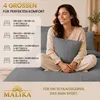 Malika Mikrofaser-Seersucker-Bettwäsche 3-teilig, 200 × 200 Produktbild-Vorschau 6
