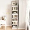 Weisses Stehendes Bücherregal Hoher Skandinavischer Produktbild-Vorschau 8