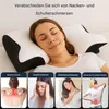 Nackenkissen aus Memory-Schaum, 2-in-1 ergonomisches Produktbild-Vorschau 4