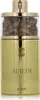 A gold perfume bottle with visible oud chips inside the clear top section. Anteprima dell’immagine prodotto