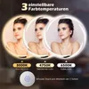 Specchio da bagno COSTWAY, armadio da bagno rotondo con Anteprima dell’immagine prodotto 4
