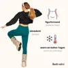 Bellivalini Damen Thermo Leggings Gefüttert mit Fußschlaufe Produktbild-Vorschau 4