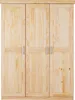 Inter Link Kleiderschrank PELLE Natur Massivholz Produktbild-Vorschau 3