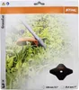 Stihl 40017133801, Bürstenschneider-Klinge, Schwarz, Produktbild-Vorschau 3