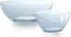 Two transparent bowls of different sizes are shown against a white background. Anteprima dell’immagine prodotto