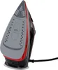 A close-up, angled view of the sole of a Braun steam iron. Náhled obrázku produktu
