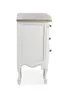 Kommode Justine 50 x 35 x 66 cm Holz Weiß Schrank Sideboard Produktbild-Vorschau 3