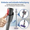 Staubsaugerrohr Teleskopstange Grau passend wie Dyson für Produktbild-Vorschau 6