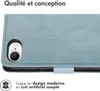 imoshion Luxe Bookcase pour Apple iPhone 17e / 16e - Bleu Voir les images du produit 3