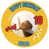 Tortenaufleger Comic - 20cm Fondant Geburtstag Motiv 2 Produktbild-Vorschau 1