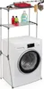 relaxdays Waschmaschinenregal Metall Produktbild-Vorschau 1
