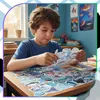 Set di adesivi con squali, 50 pezzi, colorati, per bambini, Anteprima dell’immagine prodotto 7