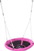 Hudora 72147 Nestschaukel 90 Ø cm rund girly pink Produktbild-Vorschau 1