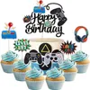 25 Stück Tortendeko Geburtstag Junge, Videospiel Produktbild-Vorschau 1