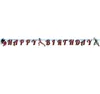 Amscan Kartonnen Miraculous Ladybug happy birthday slinger Productafbeelding-voorbeeld 2