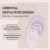 PARSA Beauty Kids Haarbürste Einhorn Regenbogen, sanftes Produktbild-Vorschau 4