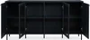 Buffet bas CARACAS,Reproduction bleu navy, 2 portes vitrées Voir les images du produit 3