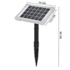 A solar panel on a stake with dimensions indicated. Náhľad obrázku produktu